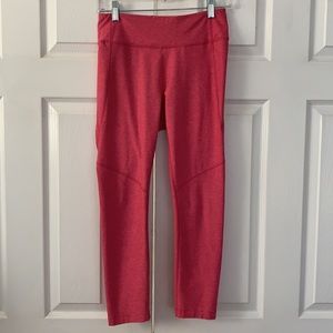 Pink Outdoor Voices (OV) 3/4 Length Leggings
